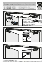 Preview for 11 page of Eco FSA ECO SR-EFR BG TS-62 G Assembly Instruction Manual