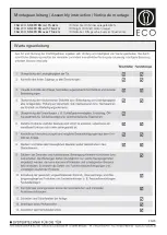 Preview for 25 page of Eco FSA ECO SR-EFR BG TS-62 G Assembly Instruction Manual