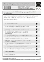 Preview for 22 page of Eco FSA ECO SR-EFR BG Assembly Instruction Manual