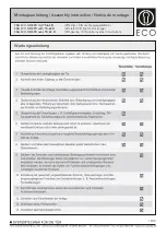 Preview for 19 page of Eco FSA ECO SR-EFR Assembly Instruction Manual