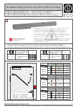 Eco FSA EFR 51 B Assembly Instruction Manual предпросмотр