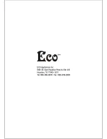 Предварительный просмотр 15 страницы Eco SB77 Owner'S Manual