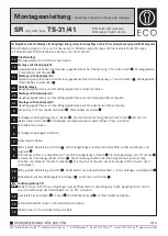 Preview for 8 page of Eco SR Assembly Instructions Manual