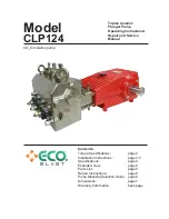 Предварительный просмотр 1 страницы ECO2Blast CLP124 Operating Instructions/ Repair And Service Manual