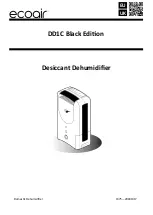 Preview for 1 page of Ecoair DD1C Black Edition User Manual