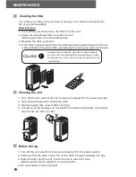 Предварительный просмотр 6 страницы Ecoair ECO DD122 Mini Users Manual & Energy Saving Tips