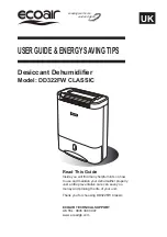 Предварительный просмотр 19 страницы Ecoair ECO DD322FW CLASSIC User Manual