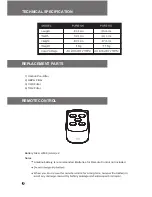 Предварительный просмотр 10 страницы Ecoair PURE126 User Manual