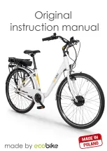 Preview for 1 page of Ecobike 5903317860006 Original Instruction Manual