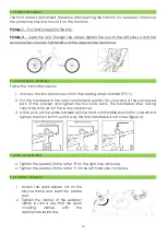 Предварительный просмотр 10 страницы Ecobike 5903317860136 Original Instruction Manual