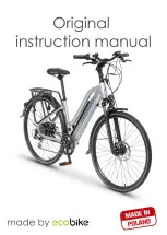 Предварительный просмотр 1 страницы Ecobike 5903317862482 Original Instruction Manual