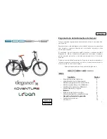 Предварительный просмотр 1 страницы Ecobike ADVENTURE Instruction Manual