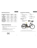 Preview for 2 page of Ecobike ADVENTURE Instruction Manual