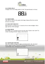 Предварительный просмотр 6 страницы Ecobike S3 Manual Instruction