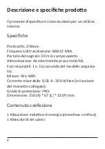 Preview for 4 page of Ecodhome 01335-1800-00 Installation Manual