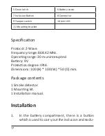 Preview for 17 page of Ecodhome 01335-2010-00 Installation Manual