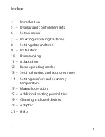 Preview for 3 page of Ecodhome TTD101 User Manual