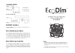 EcoDim ECO-DIM.03 Quick Manual предпросмотр