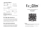 Preview for 3 page of EcoDim ECO-DIM.03 Quick Manual