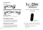 Preview for 1 page of EcoDim ECO-DIM.08 Manual