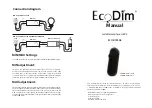 Preview for 3 page of EcoDim ECO-DIM.08 Manual