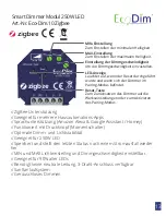 Preview for 16 page of EcoDim Eco-Dim.10 Zigbee User Manual