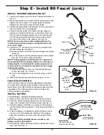 Preview for 12 page of Ecodyne Water Systems TB-RO Installation And Operation Manual