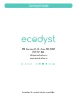 Предварительный просмотр 69 страницы ecodyst EcoChyll X1 Operating Manual