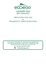 Preview for 3 page of ECOEGG EGG 864 Directions For Use Manual