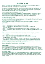 Preview for 5 page of ECOEGG EGG 864 Directions For Use Manual