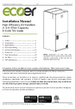 Предварительный просмотр 1 страницы Ecoer E-EHK05 Installation Manual