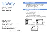 ecoey FJ100A-H14 User Manual предпросмотр