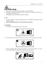 Предварительный просмотр 4 страницы ECOFER FAIRLAND TurboSilence INVERX IXCR110T Installation & User Manual