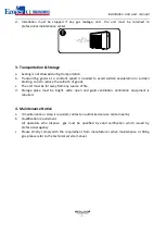 Предварительный просмотр 5 страницы ECOFER FAIRLAND TurboSilence INVERX IXCR110T Installation & User Manual