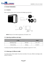 Предварительный просмотр 6 страницы ECOFER FAIRLAND TurboSilence INVERX IXCR110T Installation & User Manual