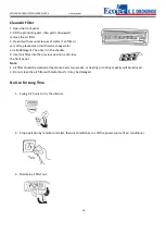 Предварительный просмотр 16 страницы ECOFER UVC09 User Manual