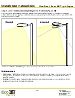 Предварительный просмотр 5 страницы Ecofit DuraStreet Series Installation Instructions Manual