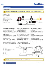 Предварительный просмотр 14 страницы Ecoflam 3142132 Operating Instructions Manual