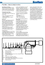 Предварительный просмотр 8 страницы Ecoflam 3145120 Manual