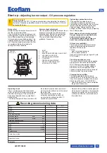 Предварительный просмотр 15 страницы Ecoflam 3147824 Manual