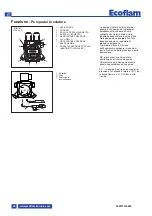 Предварительный просмотр 22 страницы Ecoflam 3147824 Manual