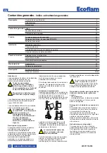 Предварительный просмотр 42 страницы Ecoflam 3147824 Manual