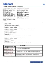 Предварительный просмотр 65 страницы Ecoflam 3147824 Manual