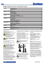 Предварительный просмотр 66 страницы Ecoflam 3147824 Manual