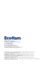 Предварительный просмотр 84 страницы Ecoflam 3147824 Manual