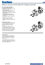 Предварительный просмотр 13 страницы Ecoflam BLU 1000.1 LN PRE TC Technical Data Manual