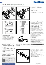 Предварительный просмотр 20 страницы Ecoflam BLU 1000.1 LN PRE TC Technical Data Manual