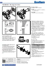 Предварительный просмотр 30 страницы Ecoflam BLU 1000.1 LN PRE TC Technical Data Manual