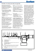 Предварительный просмотр 38 страницы Ecoflam BLU 1000.1 LN PRE TC Technical Data Manual