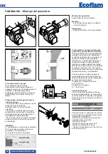 Предварительный просмотр 40 страницы Ecoflam BLU 1000.1 LN PRE TC Technical Data Manual